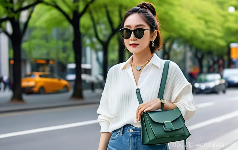 여성용 스니커즈 매칭법 - **Prompt for Elegant Office/Date Sneaker Style:**
    A sophisticated Japanese woman in her late 20s...