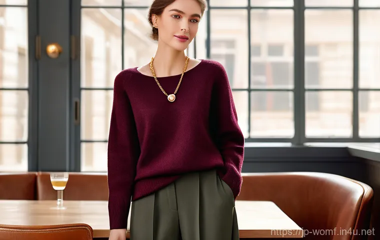 데일리 여성 룩북 추천 - ### Prompt 1: Cozy Autumn Elegance