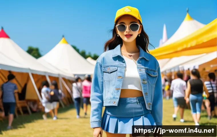 데님 재킷과 스커트 매치 관련 이미지 2